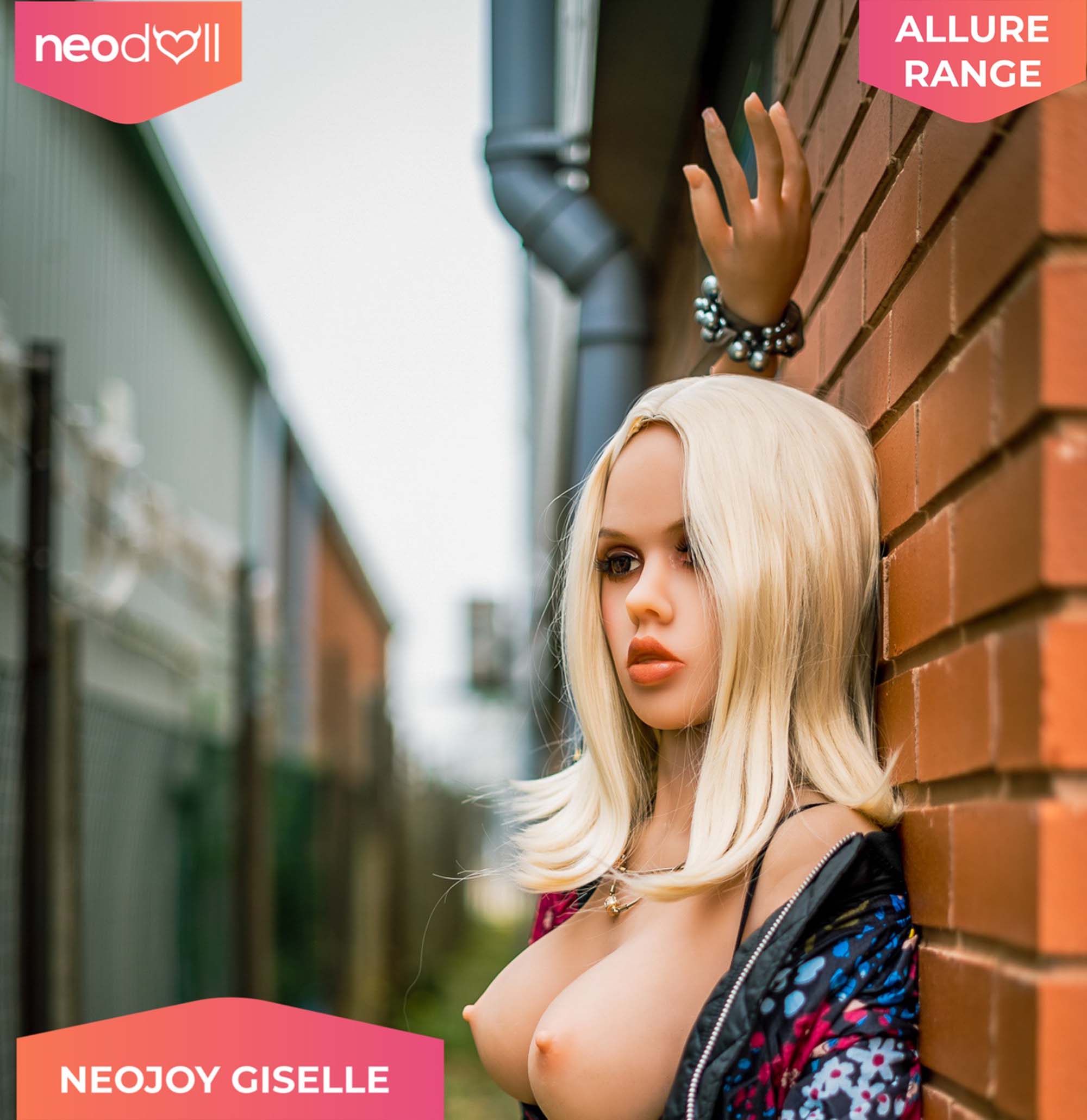 Neodoll Allure Giselle - Poupée de Sexe Réaliste - 150cm - Bronzer