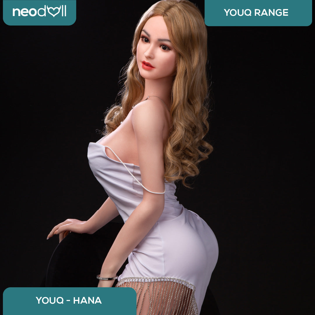 Youqdoll - Hana - Poupée de Sexe Entièrement en Silicone - 163cm - Cheveux Implémentés - Gel Sein - Naturel