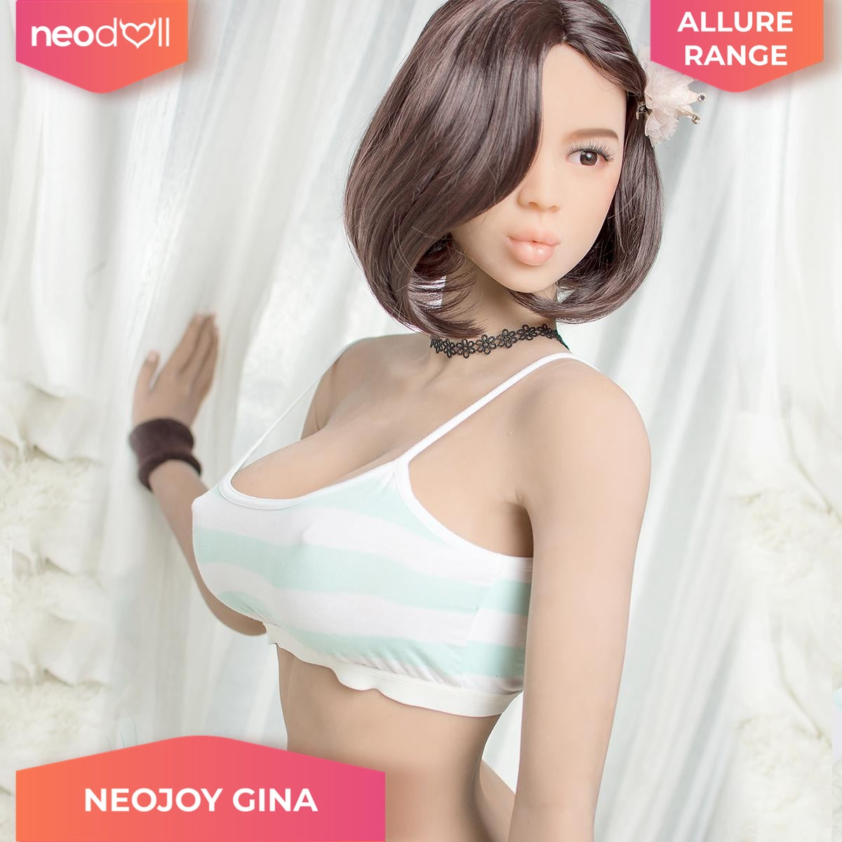 Neodoll Allure Gina - Poupée de Sexe Réaliste - 165cm - Naturel