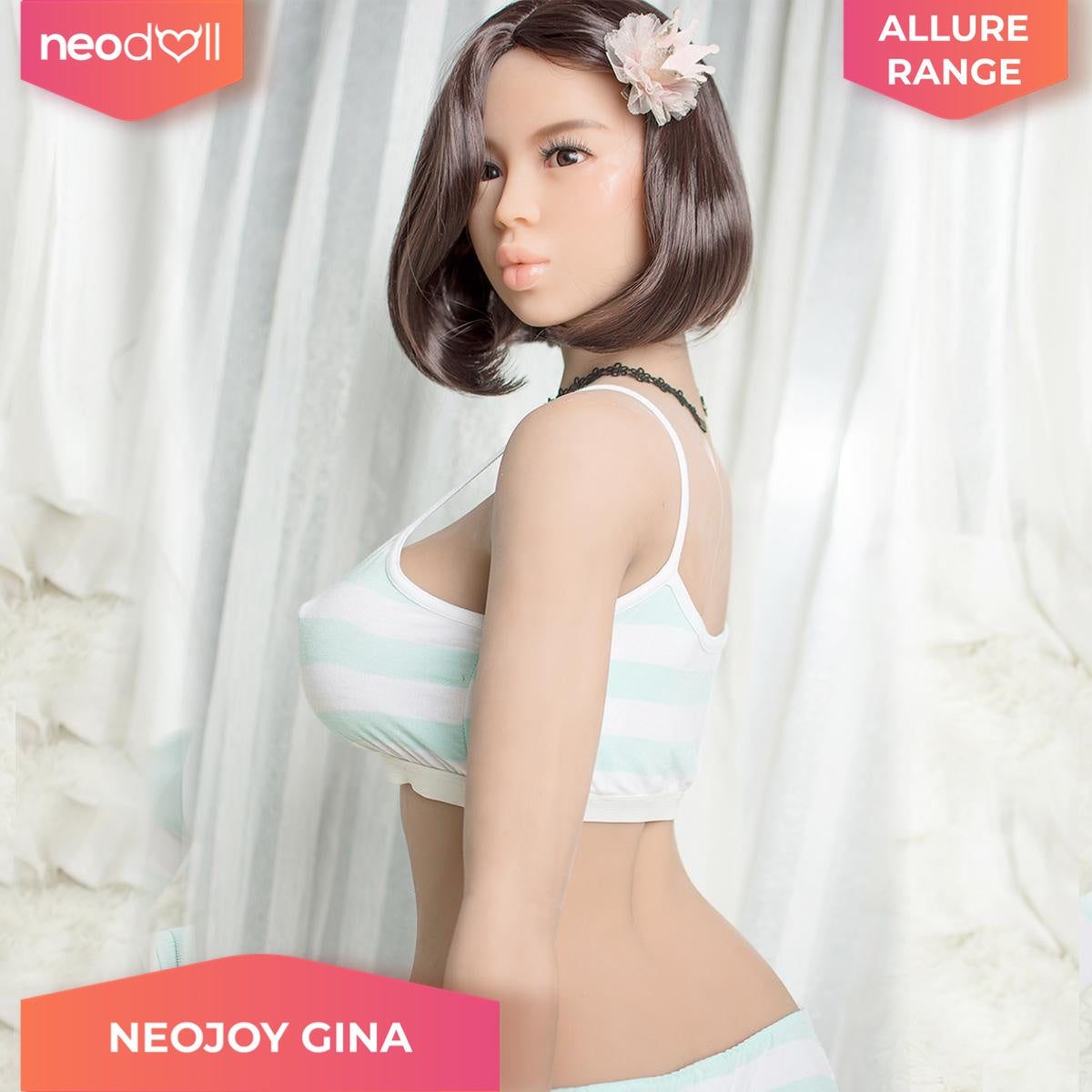 Neodoll Allure Gina - Poupée de Sexe Réaliste - 165cm - Naturel
