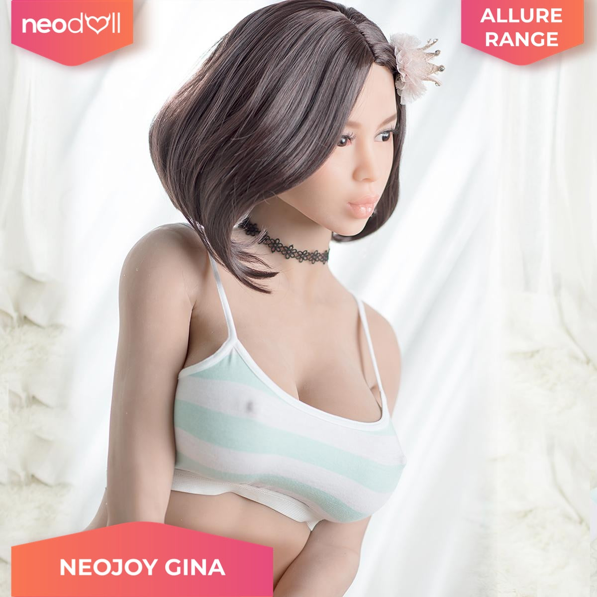 Neodoll Allure Gina - Poupée de Sexe Réaliste - 165cm - Naturel