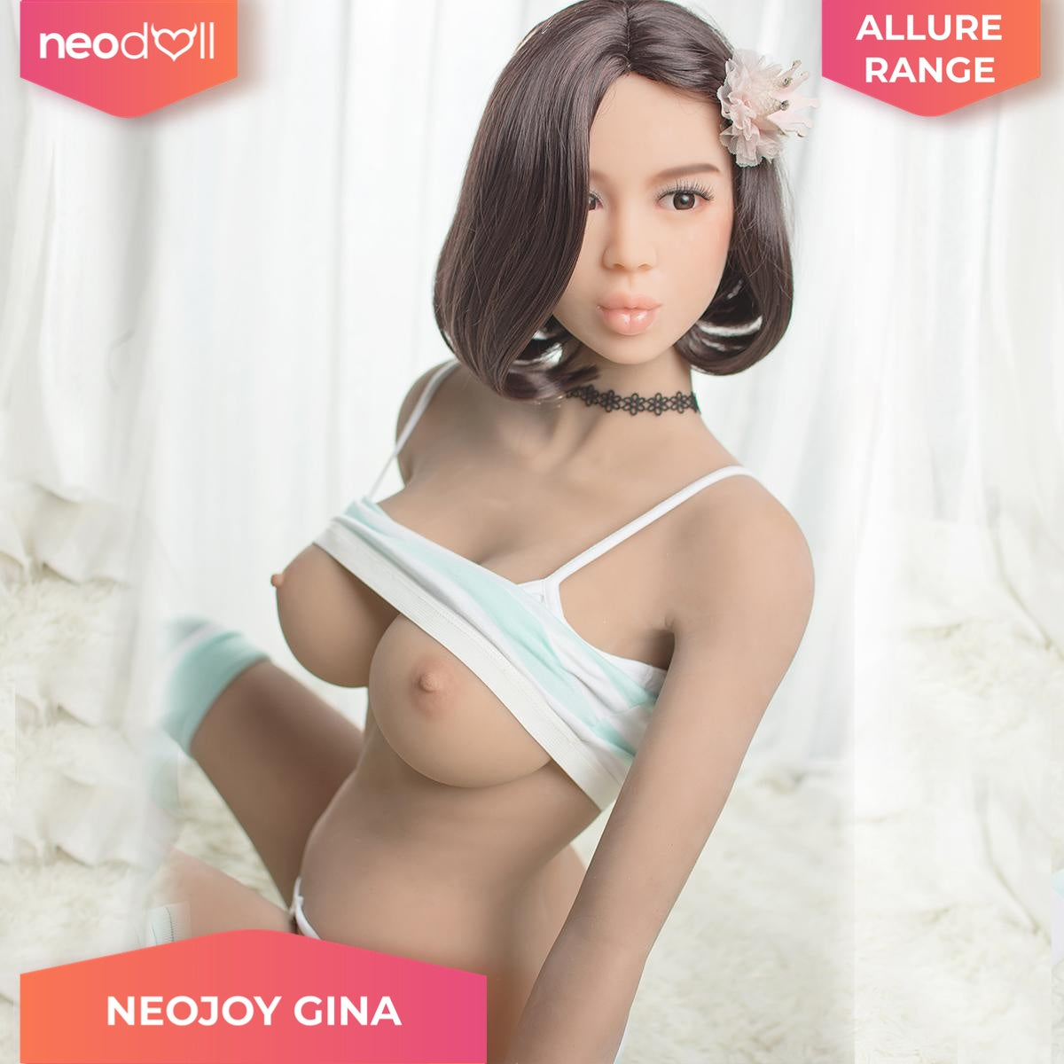 Neodoll Allure Gina - Poupée de Sexe Réaliste - 165cm - Naturel