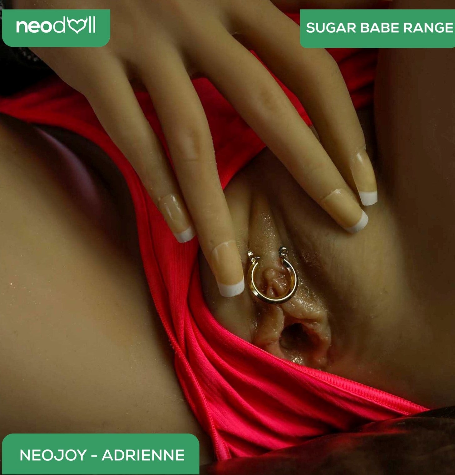 Neodoll Sugar Babe - Adrienne - Poupée de Sexe Réaliste - 165cm - Gel Sein - Naturel