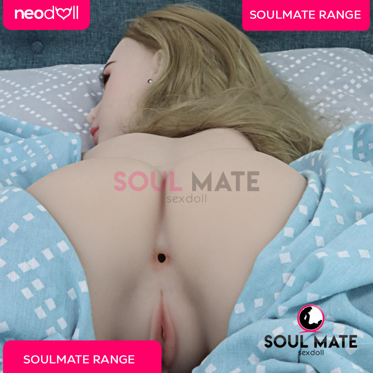 Soulmate Dolls - Callie Tête avec Torse de Poupée Sexuelle - Blanche