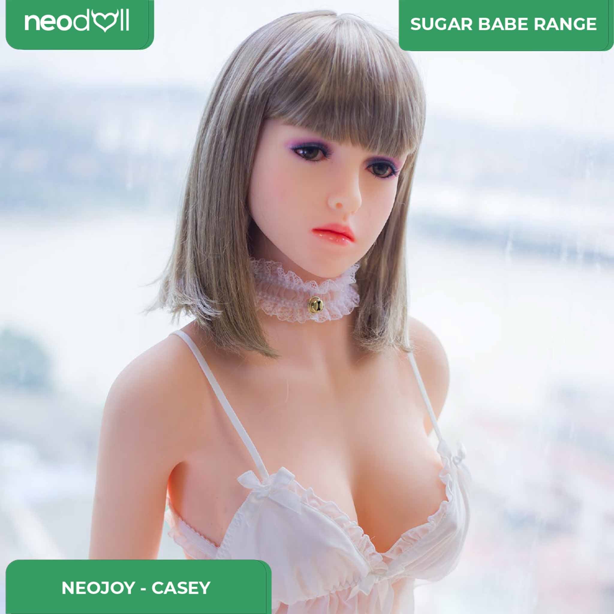 Neodoll Sugar Babe - Casey - Poupée de Sexe Réaliste - Utérus - 158cm - Naturel