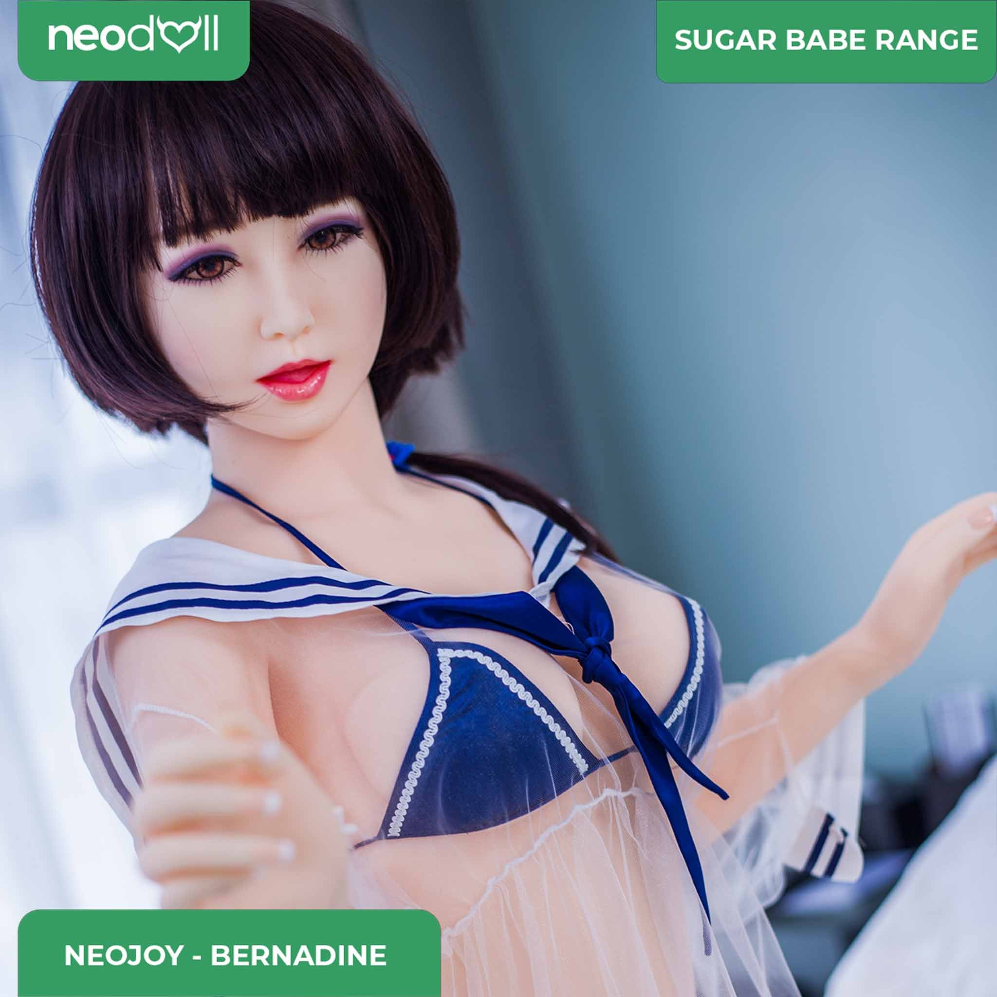 Neodoll Sugar babe - Bernadine - Poupée de Sexe Réaliste - 148cm - Gel Sein - Utérus - Naturel
