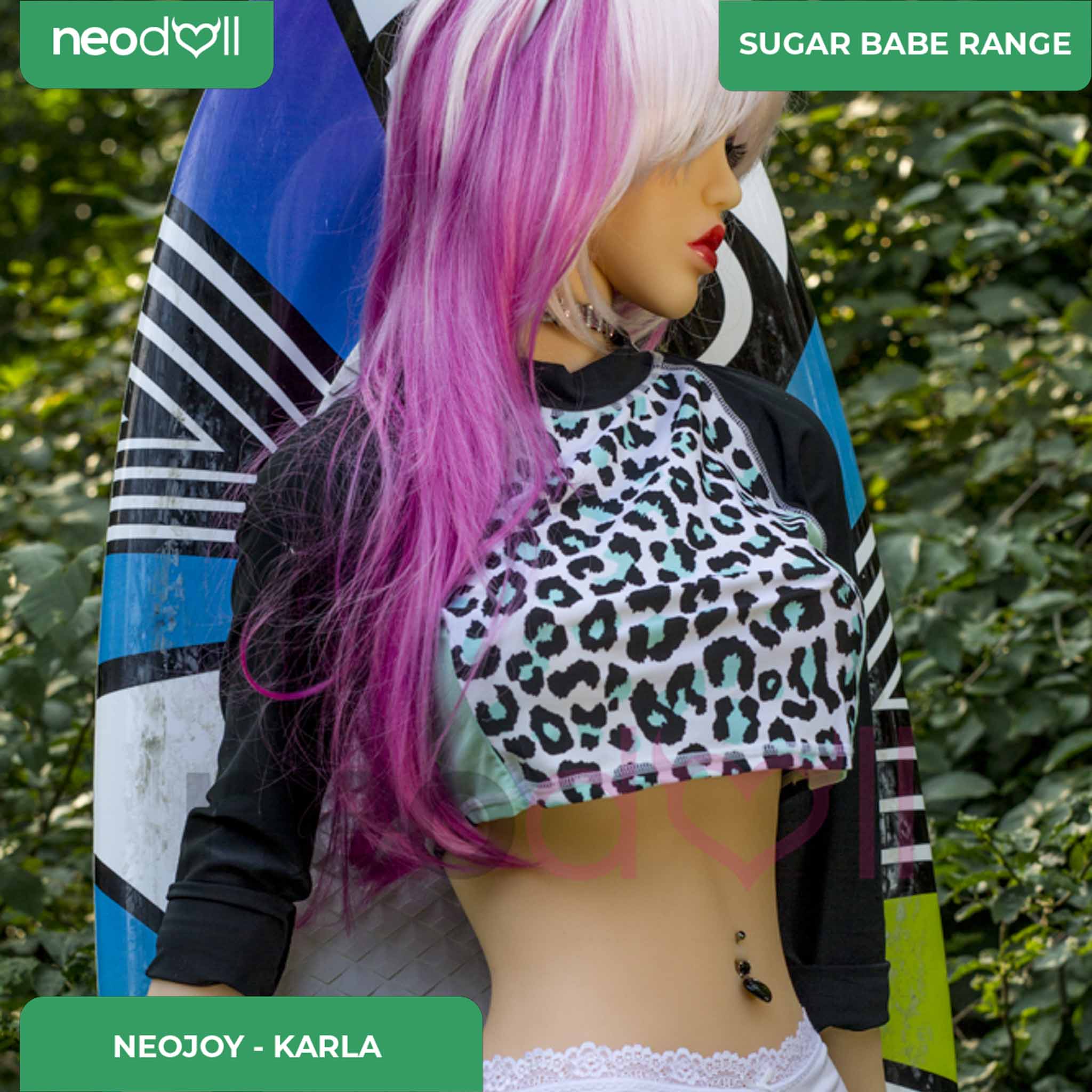 Neodoll Sugar Babe - Karla - Poupée de Sexe Réaliste - 148cm - Gel Sein - Utérus - Naturel