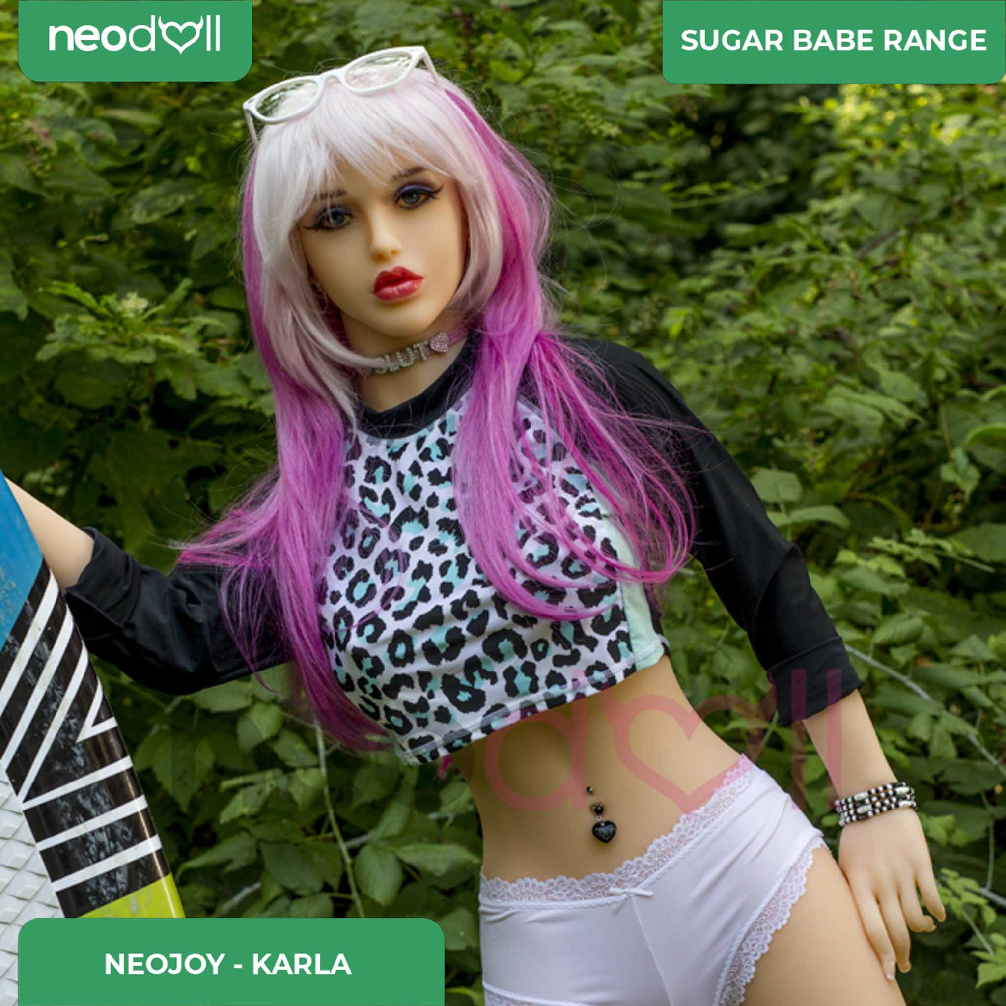 Neodoll Sugar Babe - Karla - Poupée de Sexe Réaliste - 148cm - Gel Sein - Utérus - Naturel