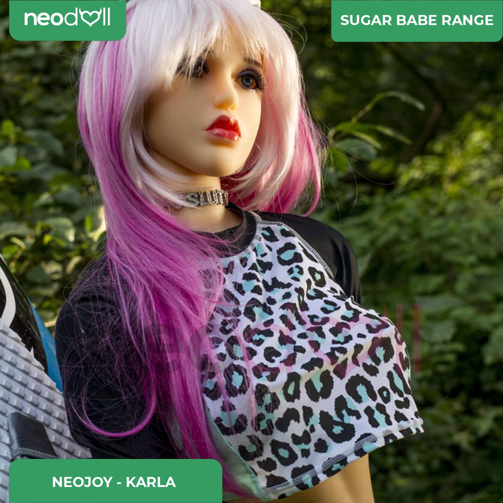 Neodoll Sugar Babe - Karla - Poupée de Sexe Réaliste - 148cm - Gel Sein - Utérus - Naturel