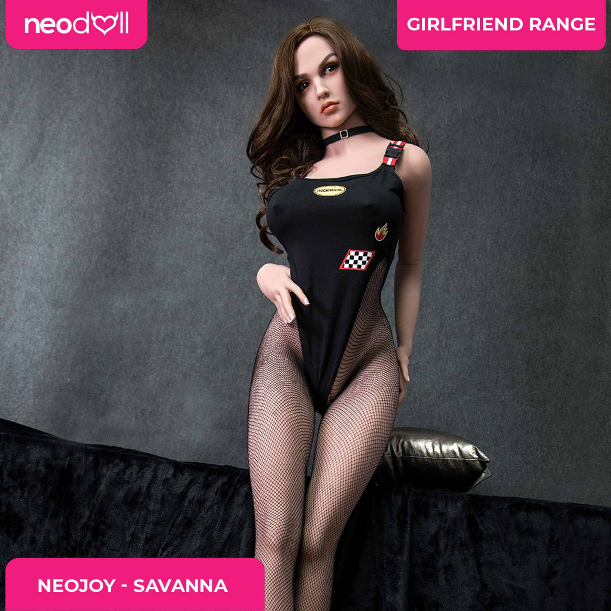Neodoll Girlfriend Savanna - Poupée de Sexe Réaliste - 158cm - Bronzer