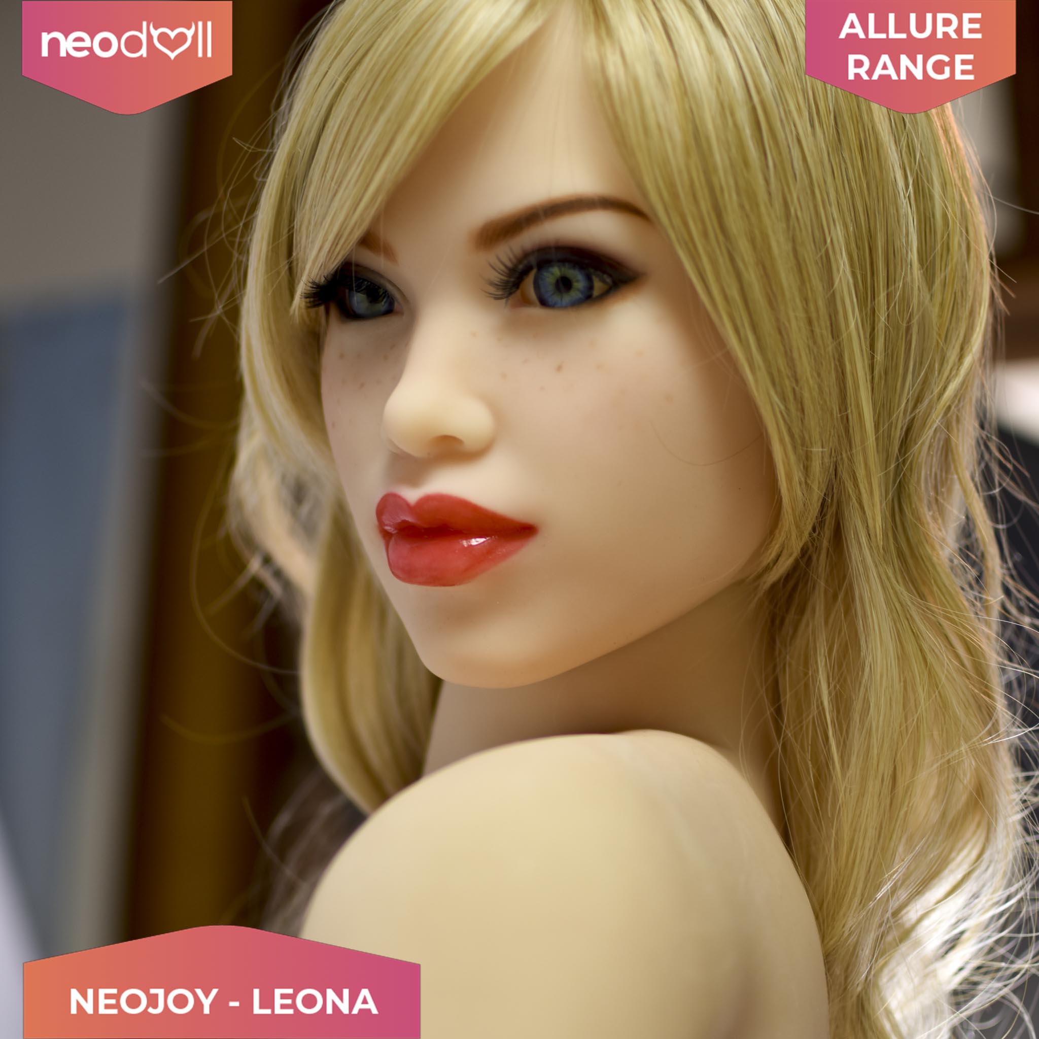 Neodoll Allure Leona - Poupée de Sexe Réaliste - 169cm - Naturel