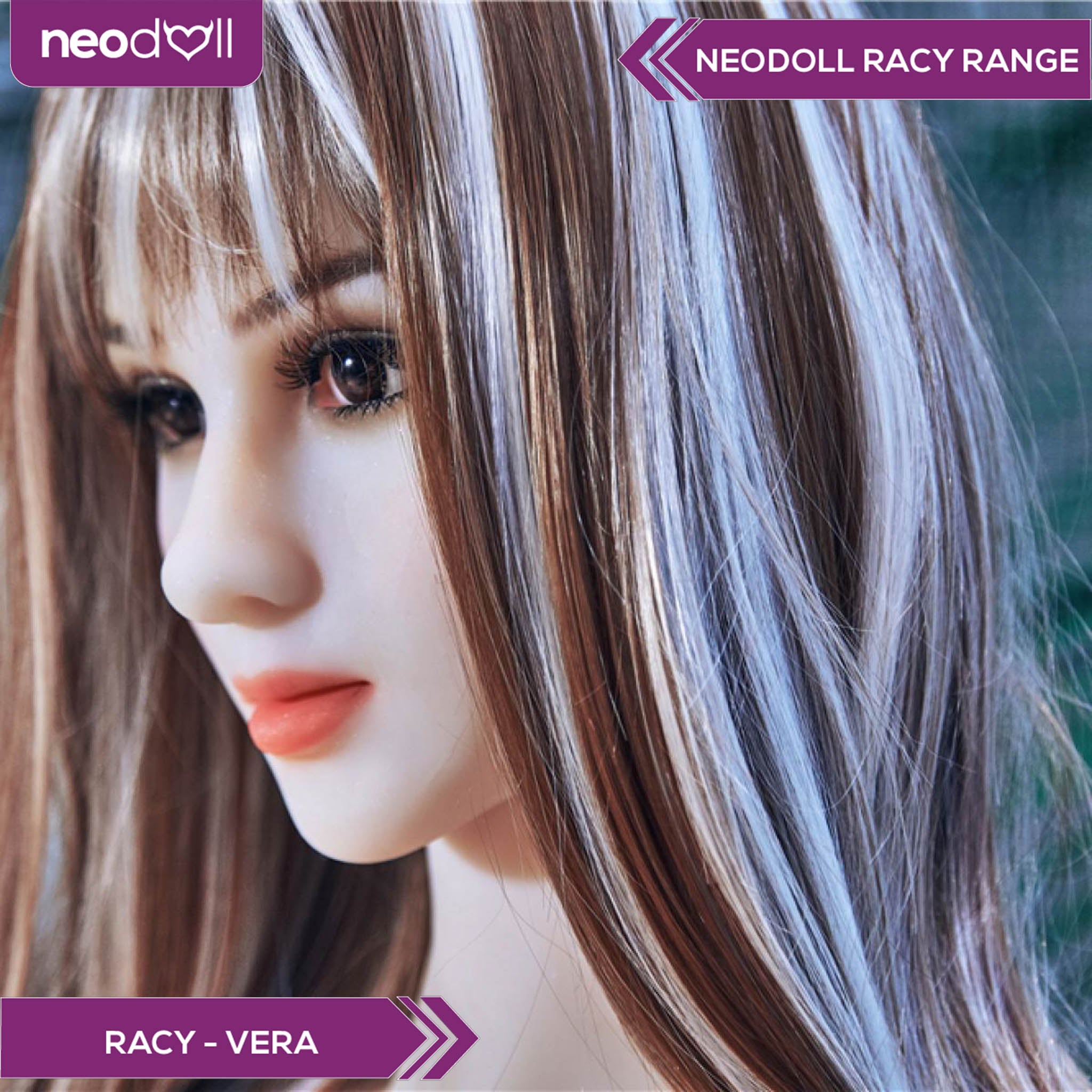 Neodoll Racy Vera - Poupée de Sexe Réaliste - 170cm - Blanche