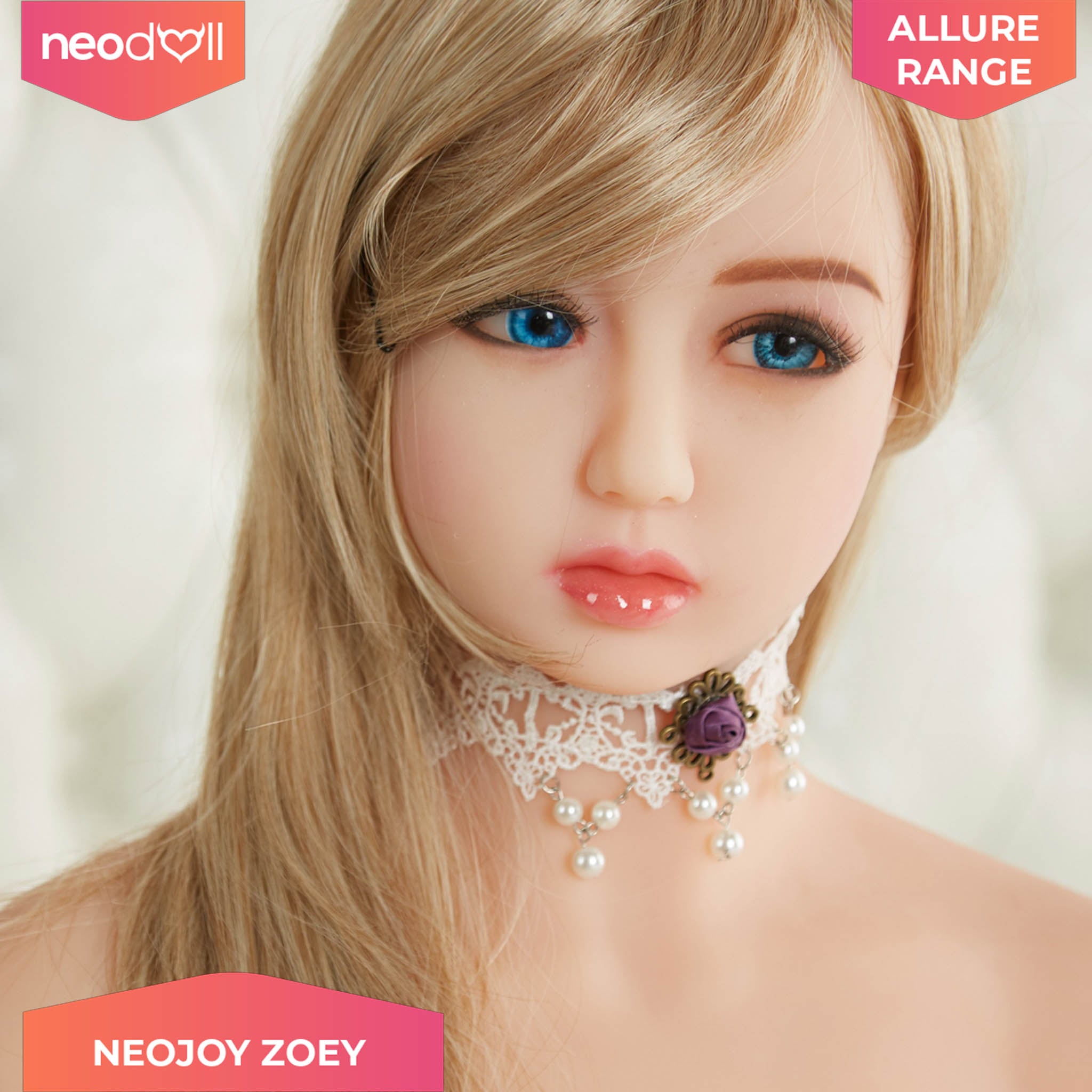 Neodoll Allure Zoey - Poupée de Sexe Réaliste - 160cm - Naturel