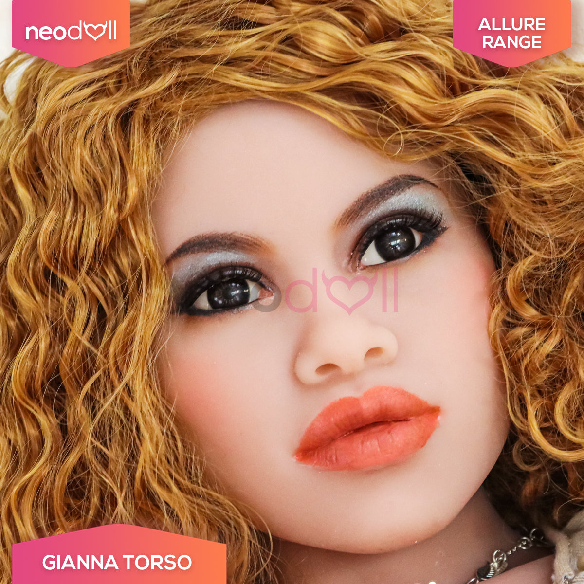 Allure Torse de Poupée Sexuelle - Gianna Tête & Torse - Bronzer