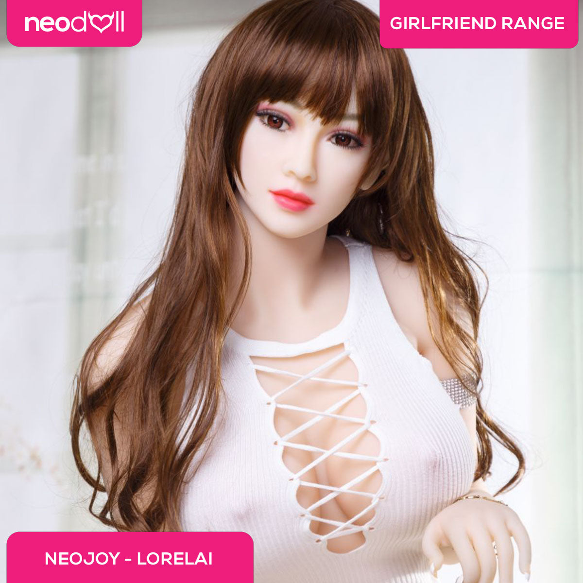 Neodoll Girlfriend Lorelai - Poupée de Sexe Réaliste - 165cm - Naturel