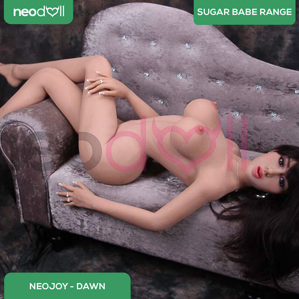 Neodoll Sugar Babe - Dawn - Poupée de Sexe Réaliste - 165cm - Gel Sein - Naturel