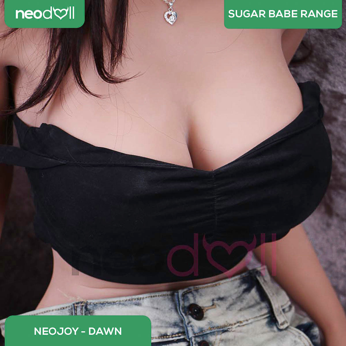 Neodoll Sugar Babe - Dawn - Poupée de Sexe Réaliste - 165cm - Gel Sein - Naturel