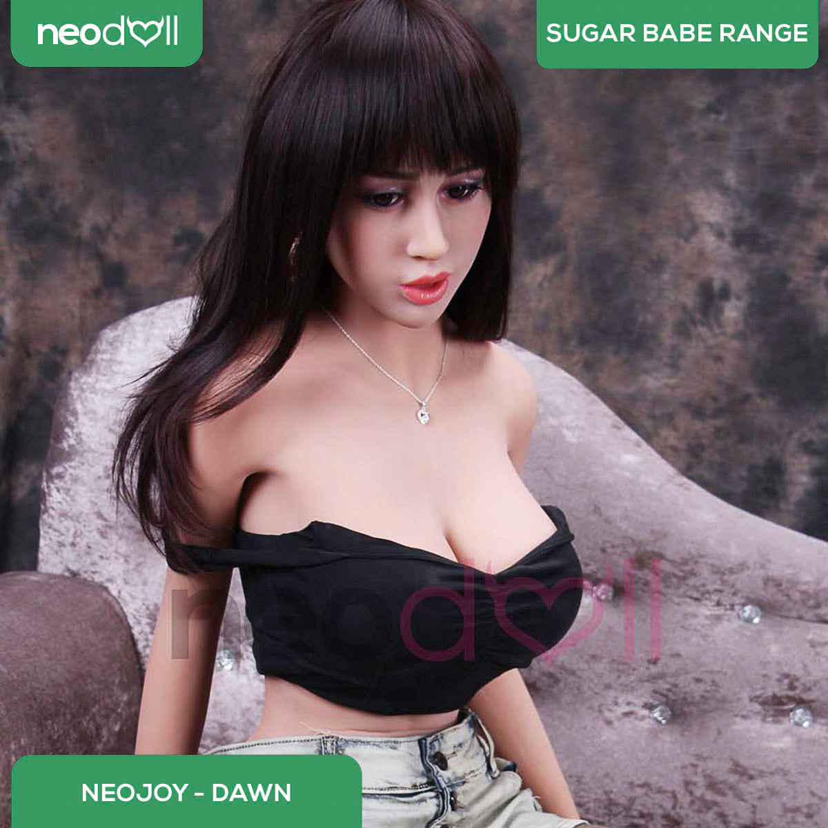 Neodoll Sugar Babe - Dawn - Poupée de Sexe Réaliste - 165cm - Gel Sein - Naturel