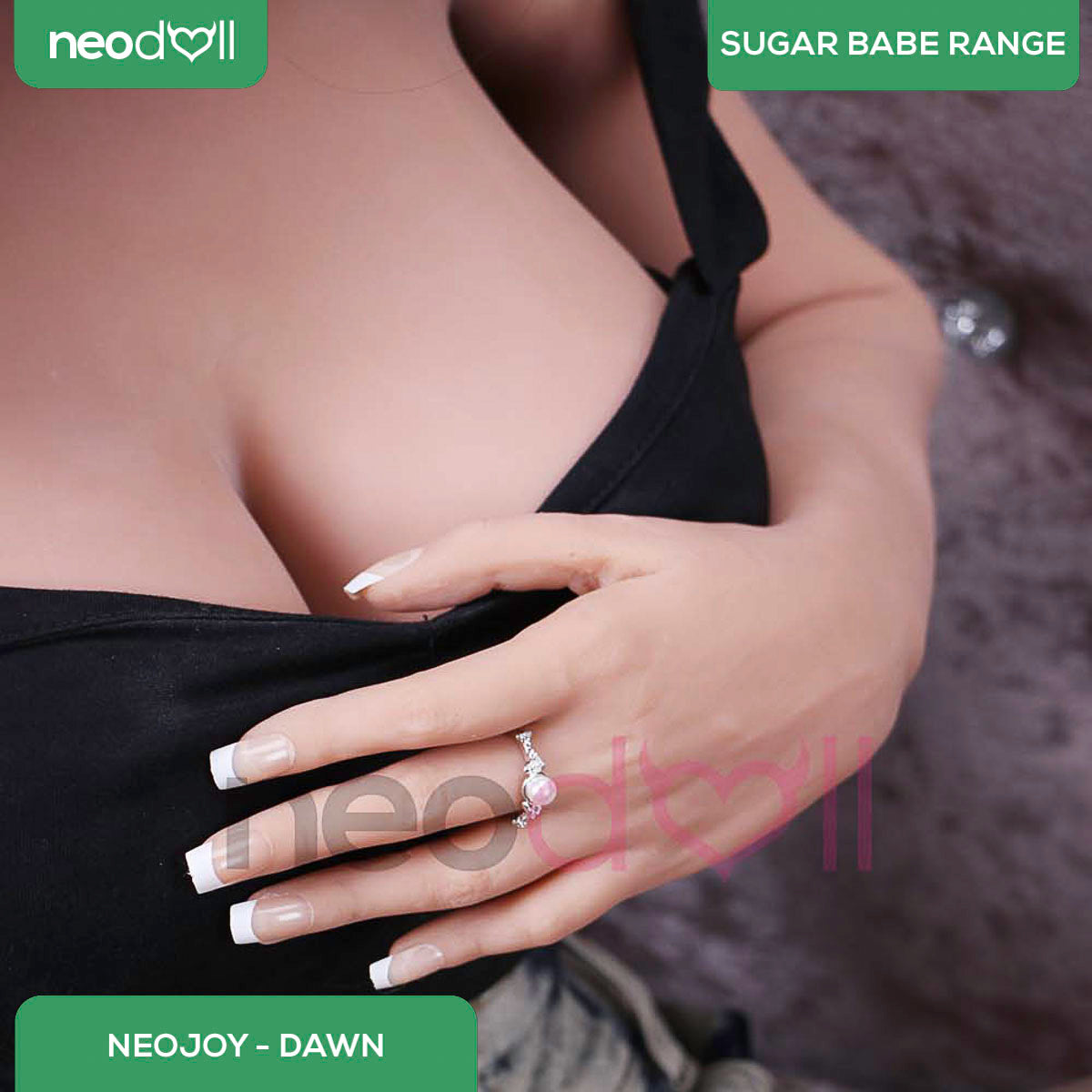 Neodoll Sugar Babe - Dawn - Poupée de Sexe Réaliste - 165cm - Gel Sein - Naturel