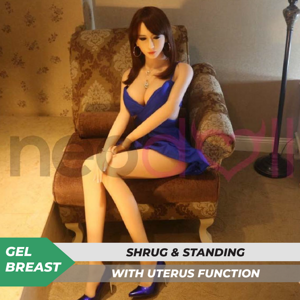 Neodoll Sugar Babe - Jessica - Poupée de Sexe Réaliste - 165cm - Gel Sein - Naturel