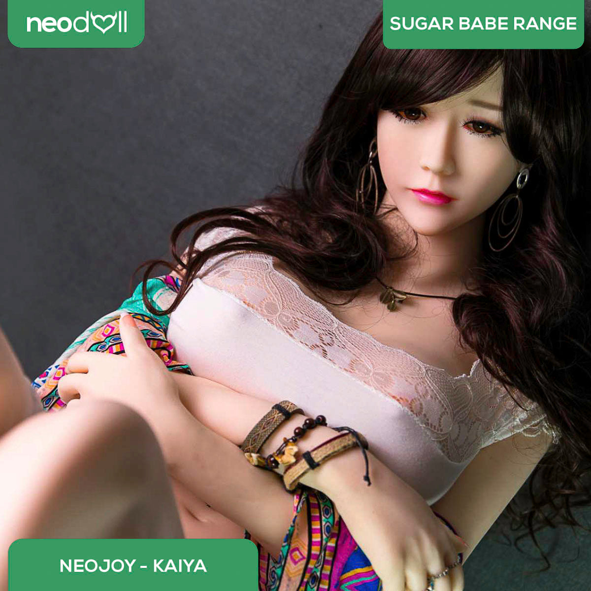 Neodoll Sugar Babe - Kaiya - Poupée de Sexe Réaliste - 165cm - Gel Sein - Naturel