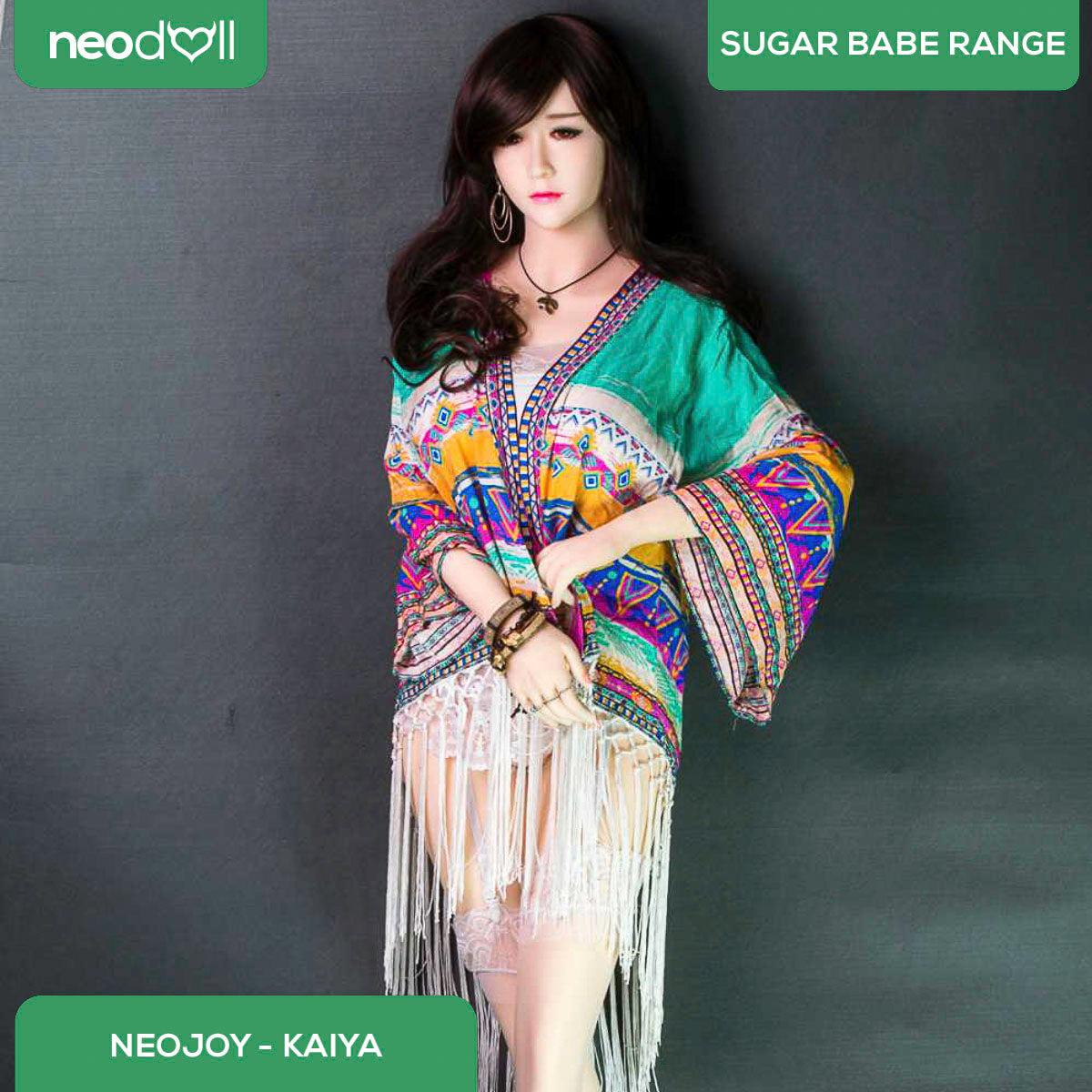 Neodoll Sugar Babe - Kaiya - Poupée de Sexe Réaliste - 165cm - Gel Sein - Naturel
