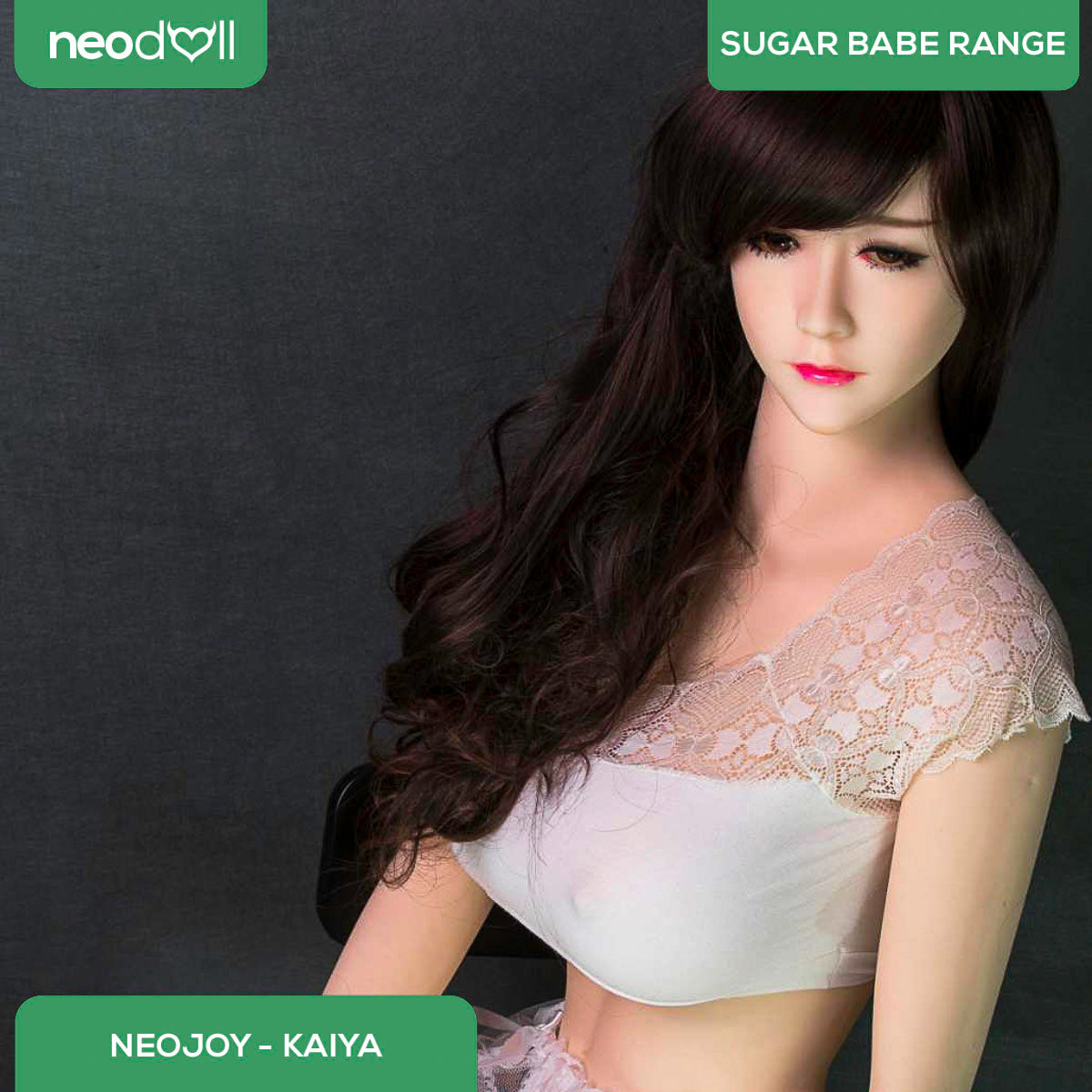 Neodoll Sugar Babe - Kaiya - Poupée de Sexe Réaliste - 165cm - Gel Sein - Naturel