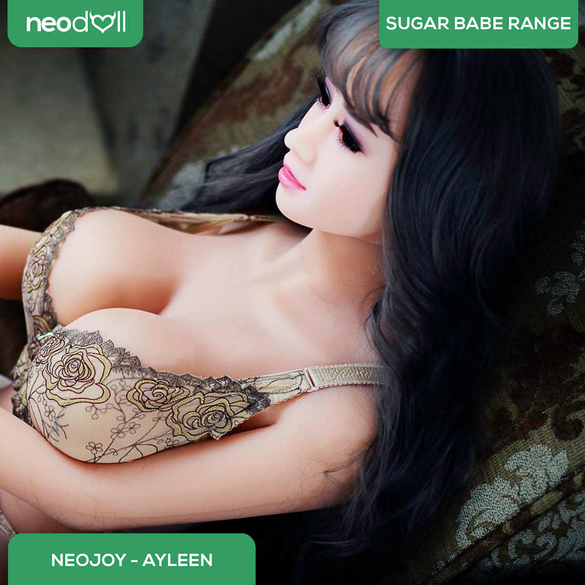 Neodoll Sugar Babe - Ayleen - Poupée de Sexe Réaliste - 165cm - Gel Sein - Naturel