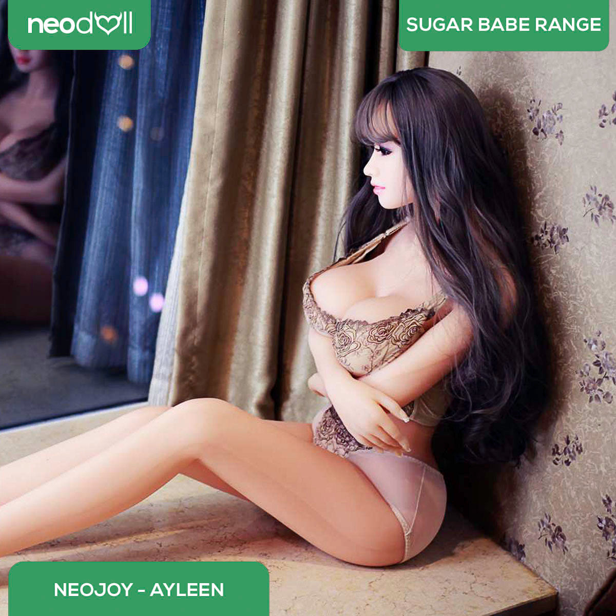 Neodoll Sugar Babe - Ayleen - Poupée de Sexe Réaliste - 165cm - Gel Sein - Naturel