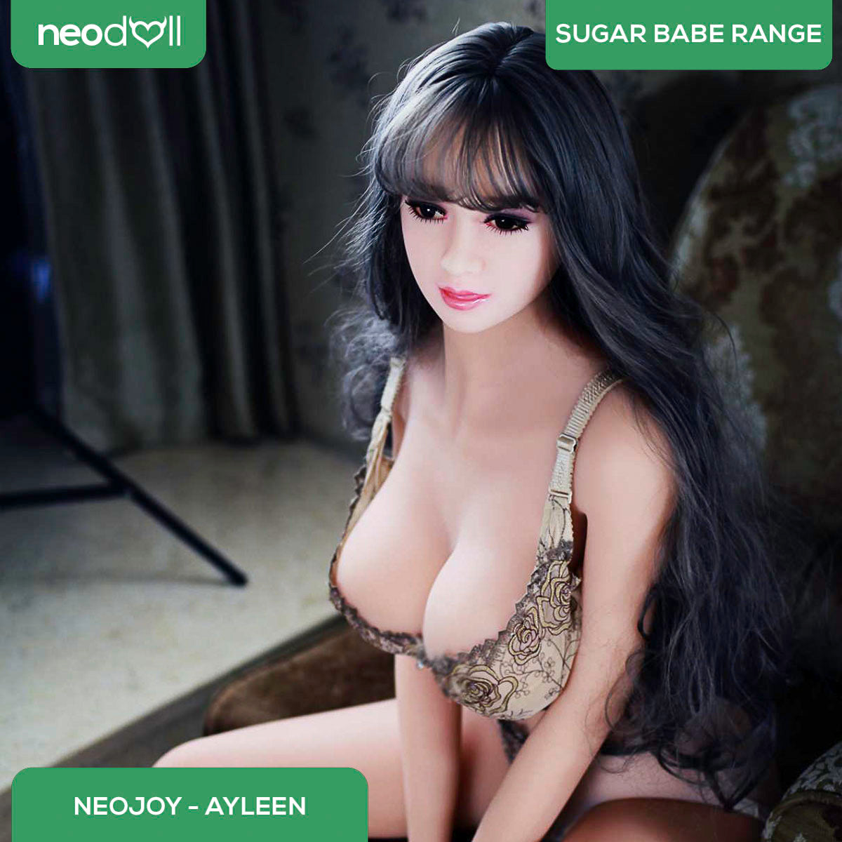 Neodoll Sugar Babe - Ayleen - Poupée de Sexe Réaliste - 165cm - Gel Sein - Naturel