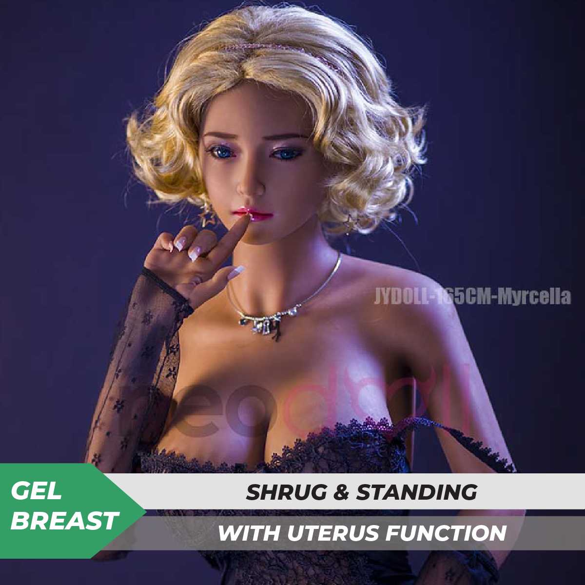 Neodoll Sugar Babe - Genevieve - Poupée de Sexe Réaliste - Utérus - 165cm - Du blé