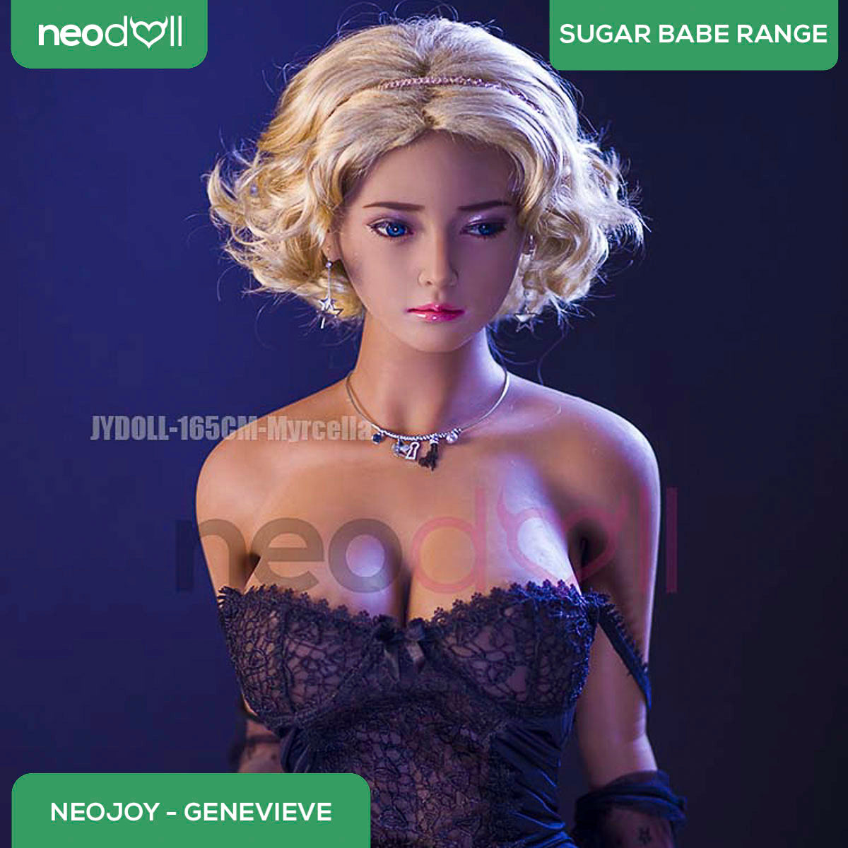 Neodoll Sugar Babe - Genevieve - Poupée de Sexe Réaliste - Utérus - 165cm - Du blé