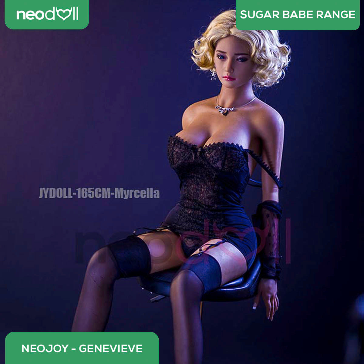 Neodoll Sugar Babe - Genevieve - Poupée de Sexe Réaliste - Utérus - 165cm - Du blé