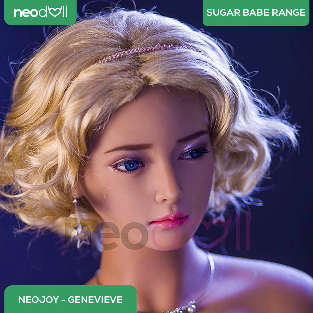 Neodoll Sugar Babe - Genevieve - Poupée de Sexe Réaliste - Utérus - 165cm - Du blé