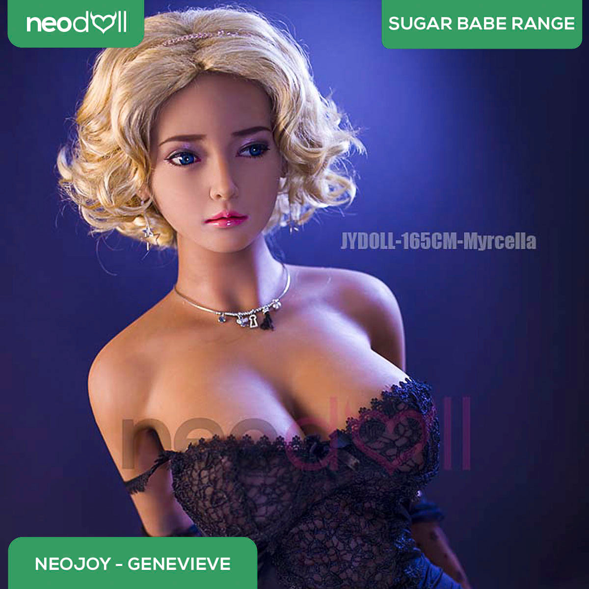 Neodoll Sugar Babe - Genevieve - Poupée de Sexe Réaliste - Utérus - 165cm - Du blé