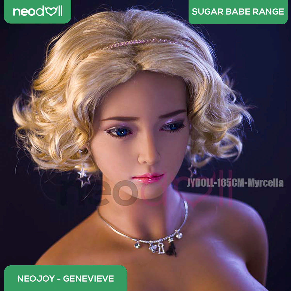 Neodoll Sugar Babe - Genevieve - Poupée de Sexe Réaliste - Utérus - 165cm - Du blé
