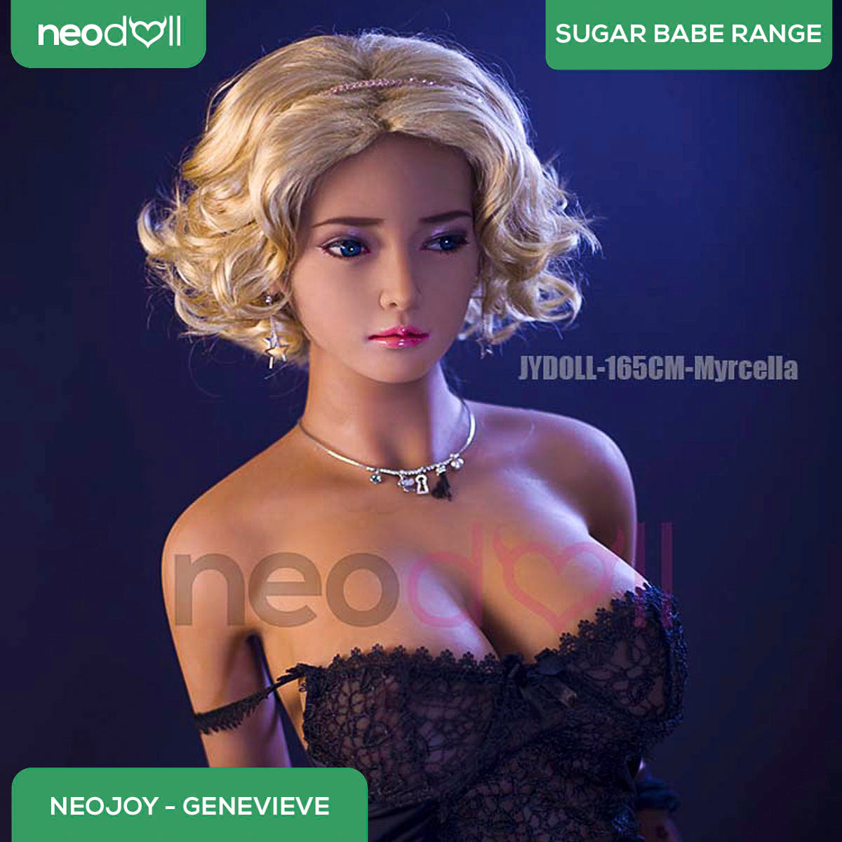 Neodoll Sugar Babe - Genevieve - Poupée de Sexe Réaliste - Utérus - 165cm - Du blé