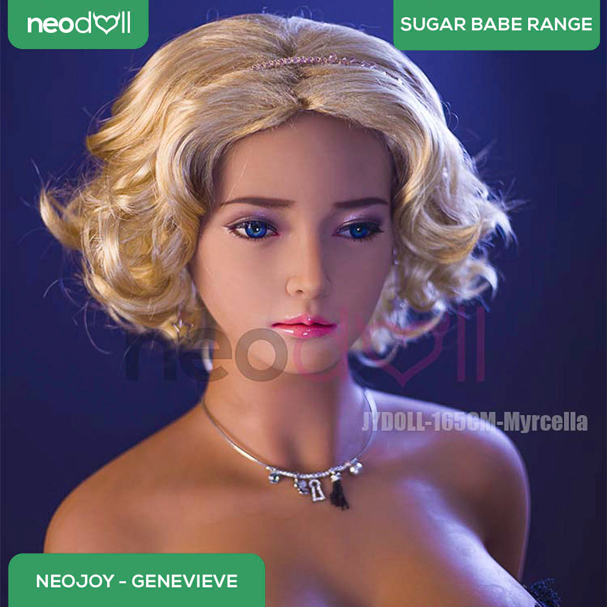 Neodoll Sugar Babe - Genevieve - Poupée de Sexe Réaliste - Utérus - 165cm - Du blé