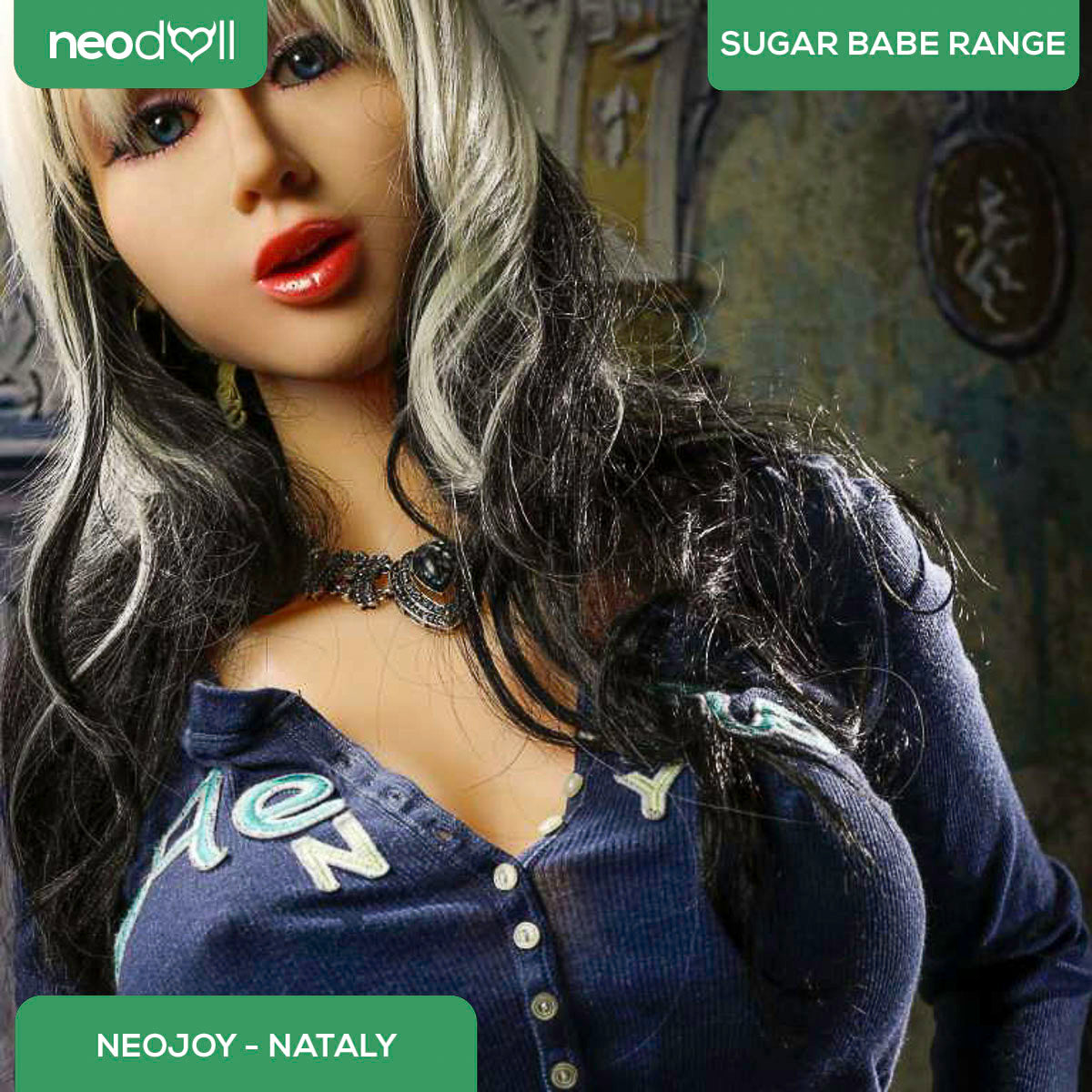 Neodoll Sugar Babe - Nataly - Poupée de Sexe Réaliste - 165cm - Gel Sein - Naturel