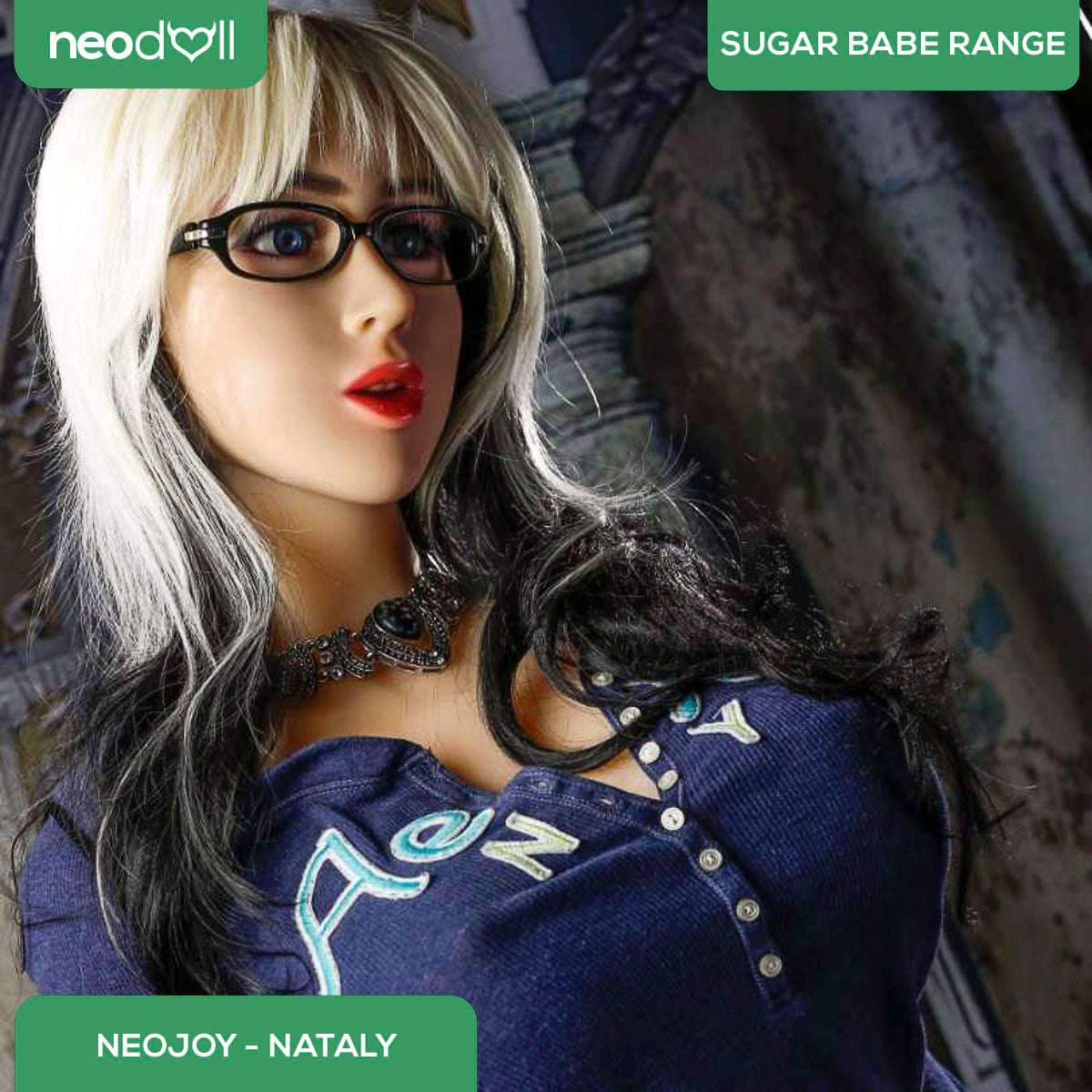Neodoll Sugar Babe - Nataly - Poupée de Sexe Réaliste - 165cm - Gel Sein - Naturel