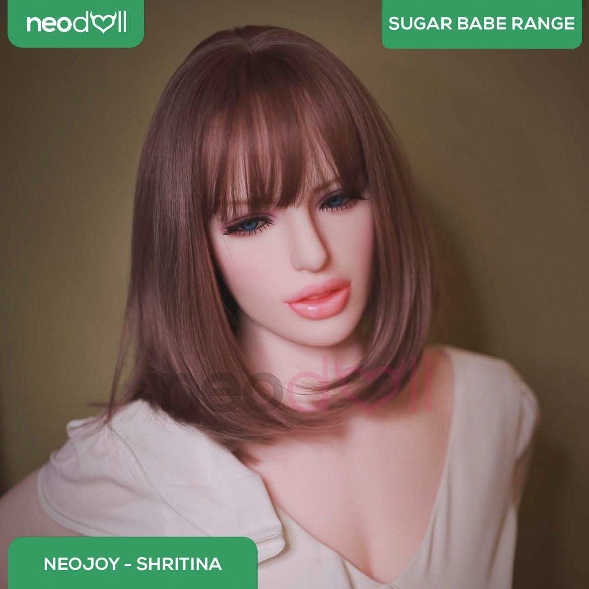 Neodoll Sugar Babe - Shritina - Poupée de Sexe Réaliste - 175cm - Gel Sein - Utérus - Naturel