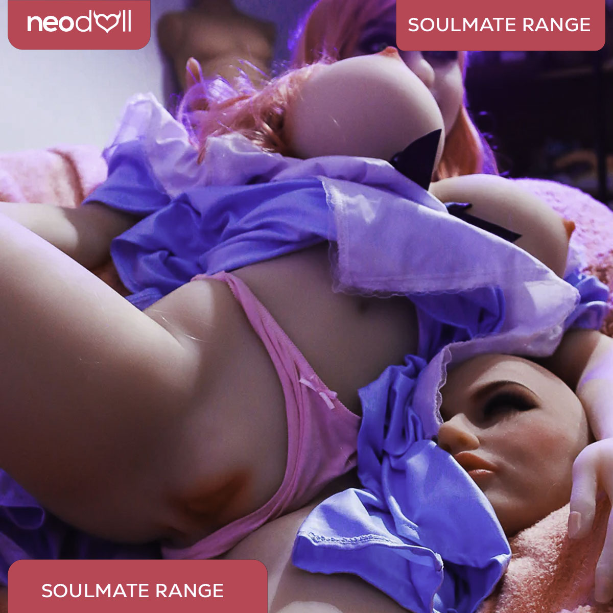 SoulMate - Alyssa - Poupée de Sexe Réaliste - 158cm - Blanche