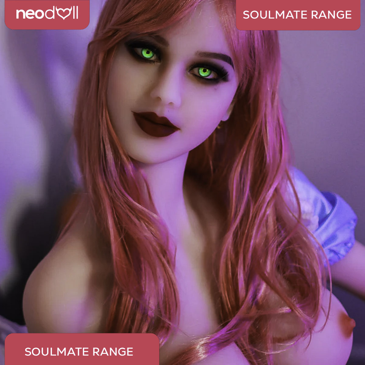 SoulMate - Alyssa - Poupée de Sexe Réaliste - 158cm - Blanche
