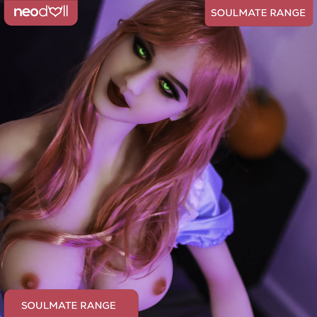 SoulMate - Alyssa - Poupée de Sexe Réaliste - 158cm - Blanche