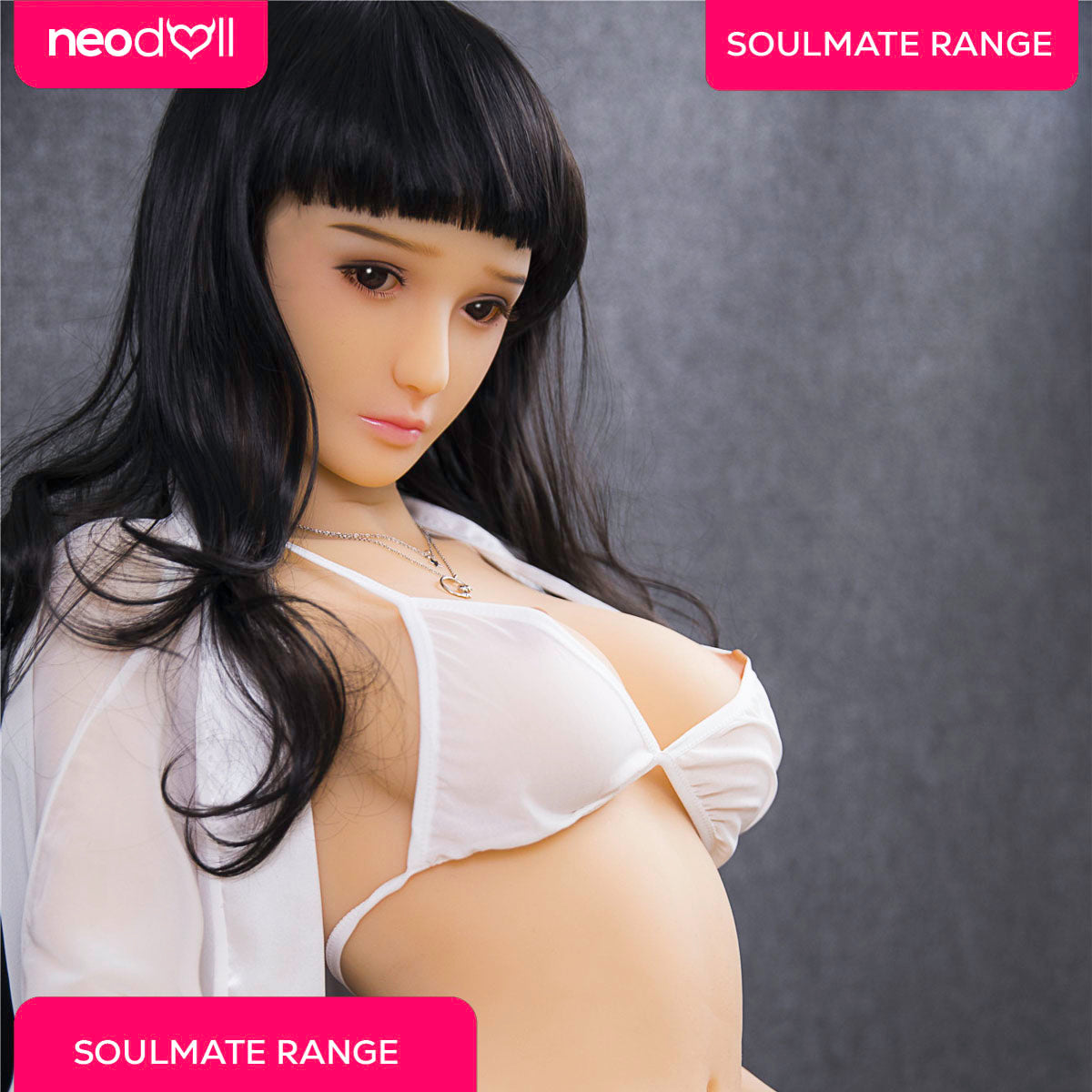 SoulMate - Autumn - Poupée de Sexe Réaliste - 163cm - Brun Clair