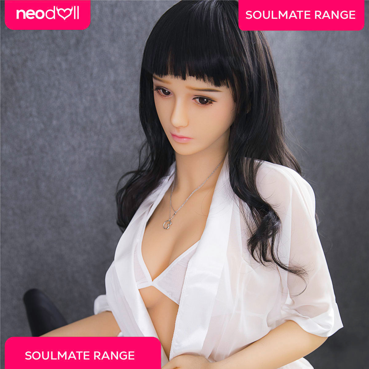 SoulMate - Autumn - Poupée de Sexe Réaliste - 163cm - Brun Clair