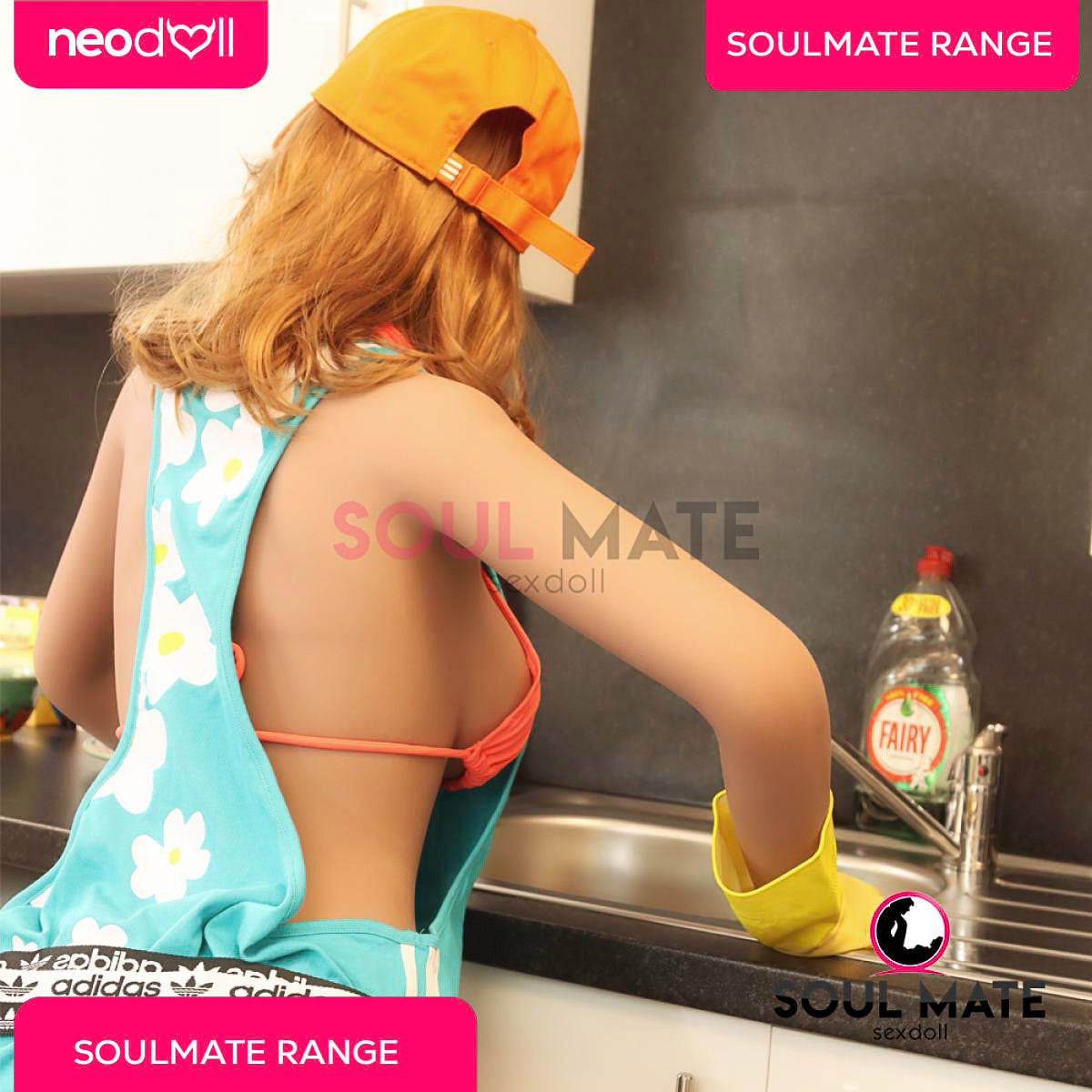 SoulMate - Ayla - Poupée de Sexe Réaliste - 163cm - Brun Clair