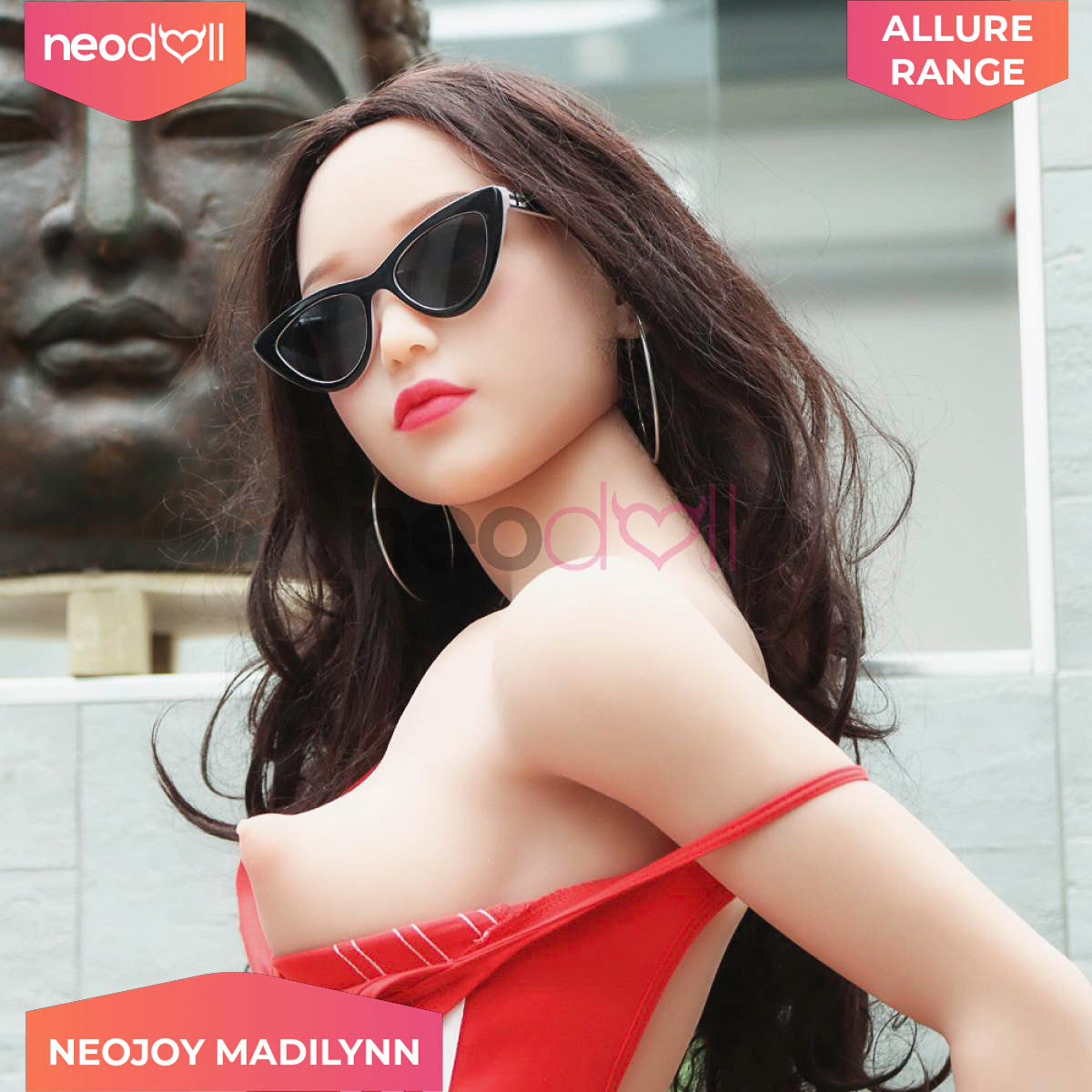 Neodoll Allure Madilynn - Poupée de Sexe Réaliste - 170cm - Bronzage Léger