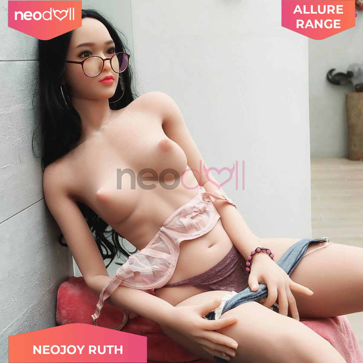 Neodoll Allure Ruth - Poupée de Sexe Réaliste - 170cm - Bronzer