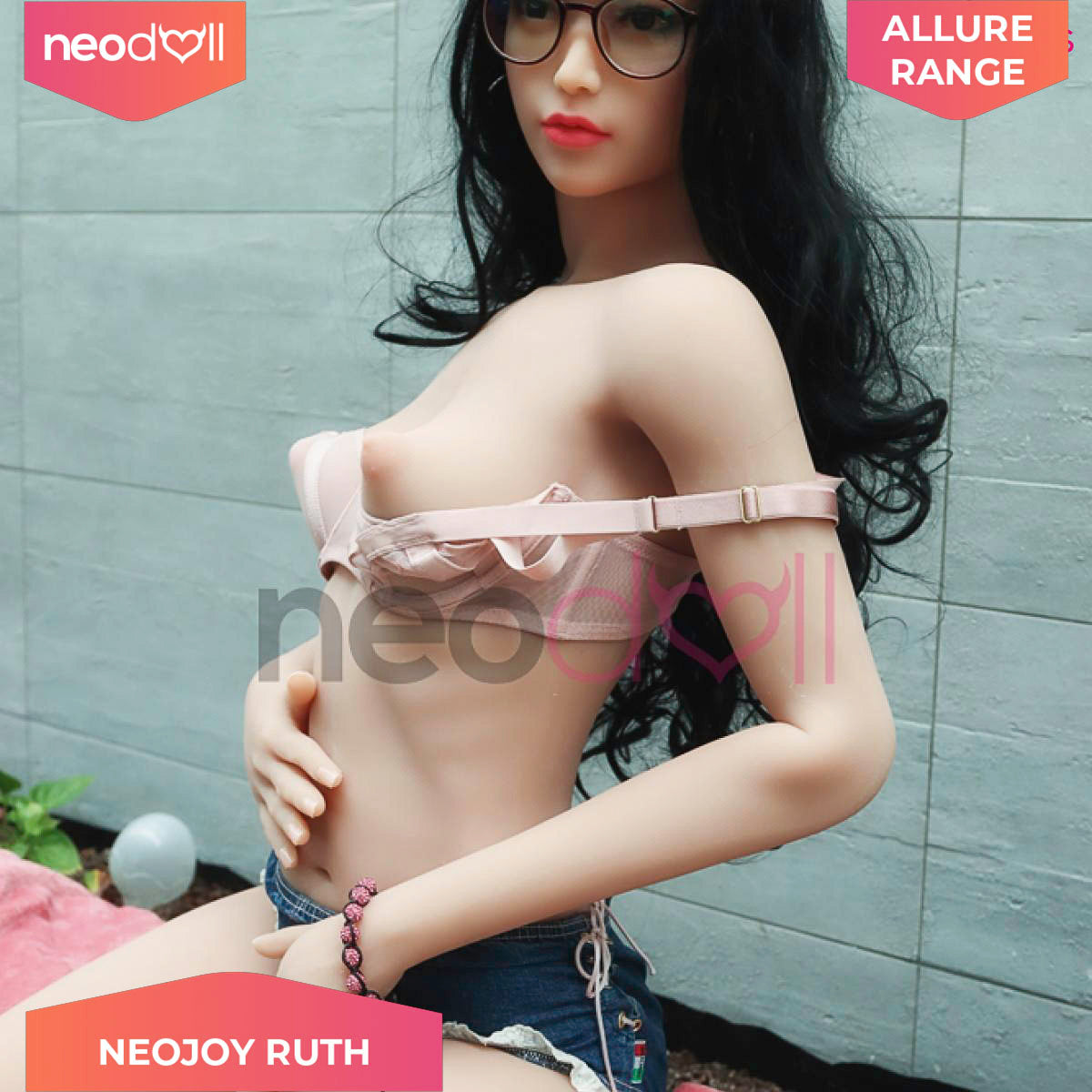 Neodoll Allure Ruth - Poupée de Sexe Réaliste - 170cm - Bronzer